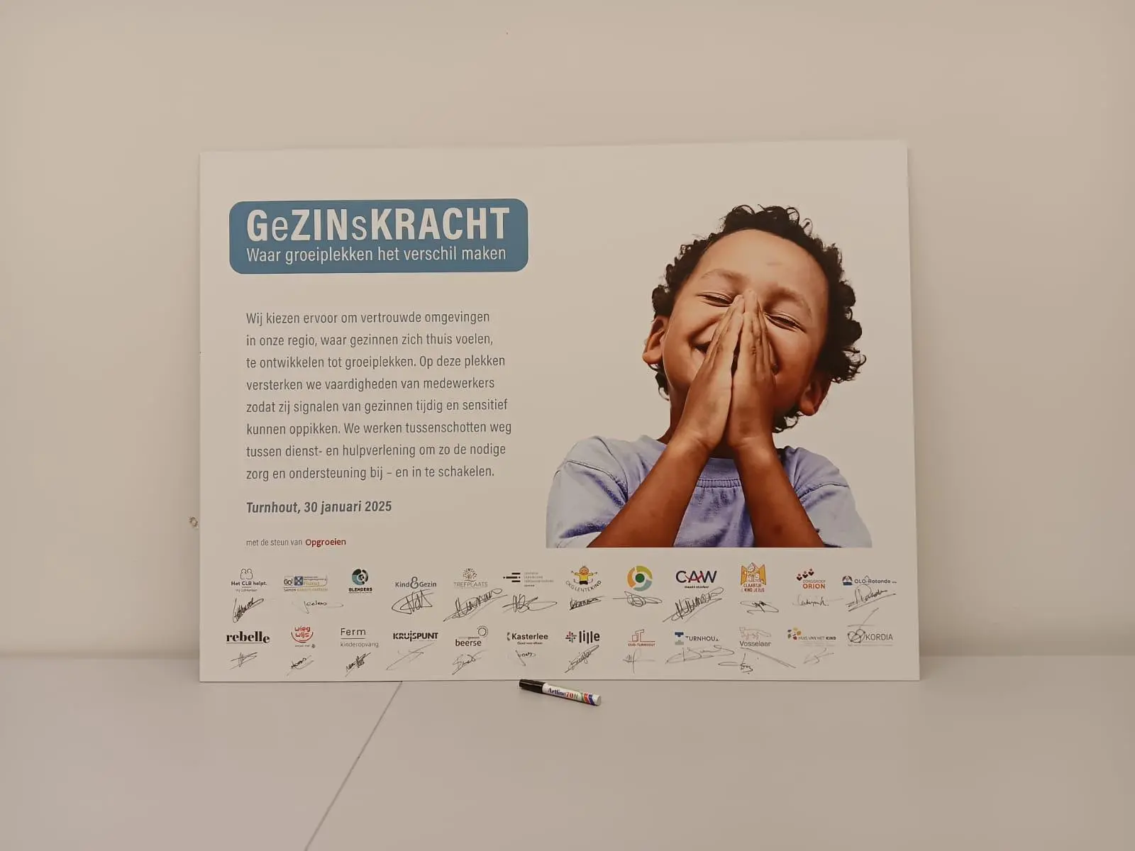Huis van het kind Kordia Pilootproject - zorg en ondersteuning 1